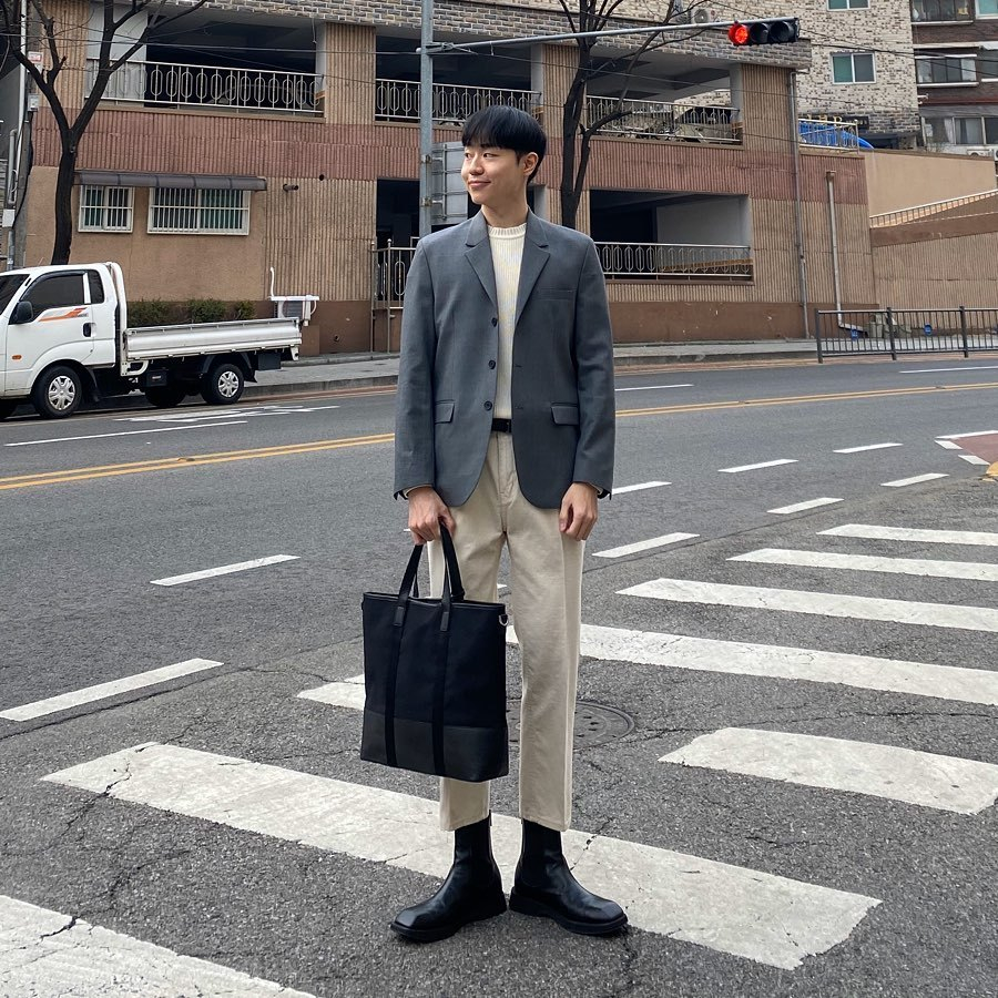 韩国男生穿衣搭配小视频,小西装搭配男欧巴