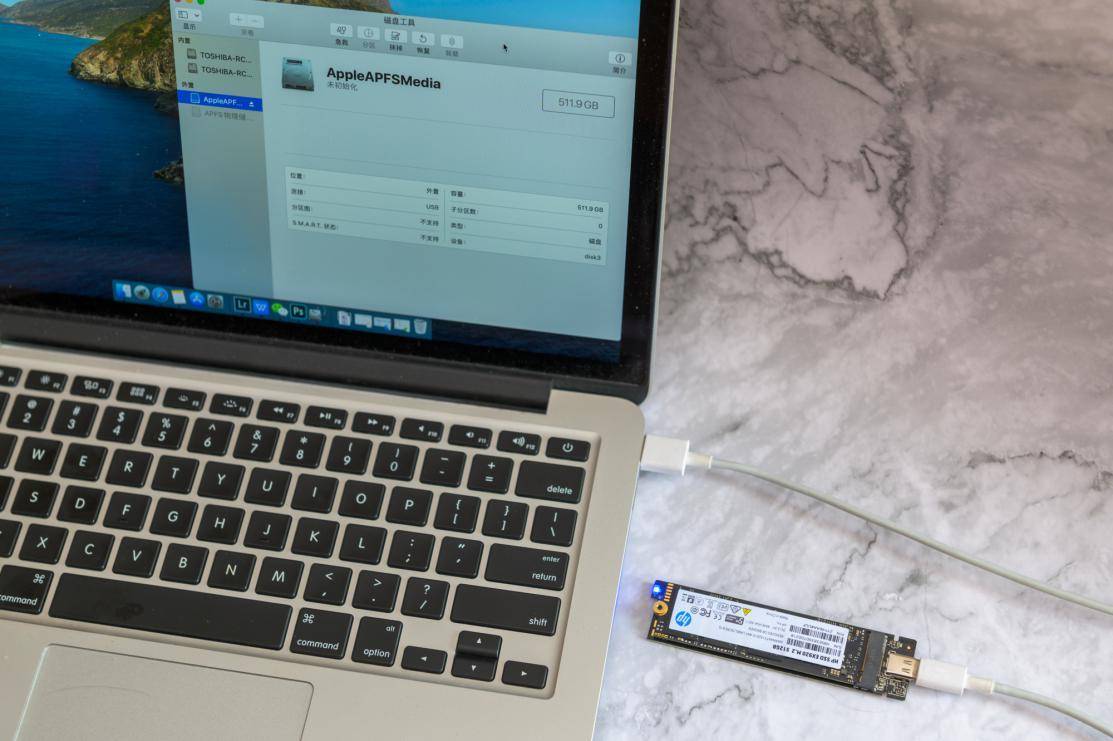 东芝rc500nvme固态硬盘开箱视频,东芝rc500全新固态硬盘接口