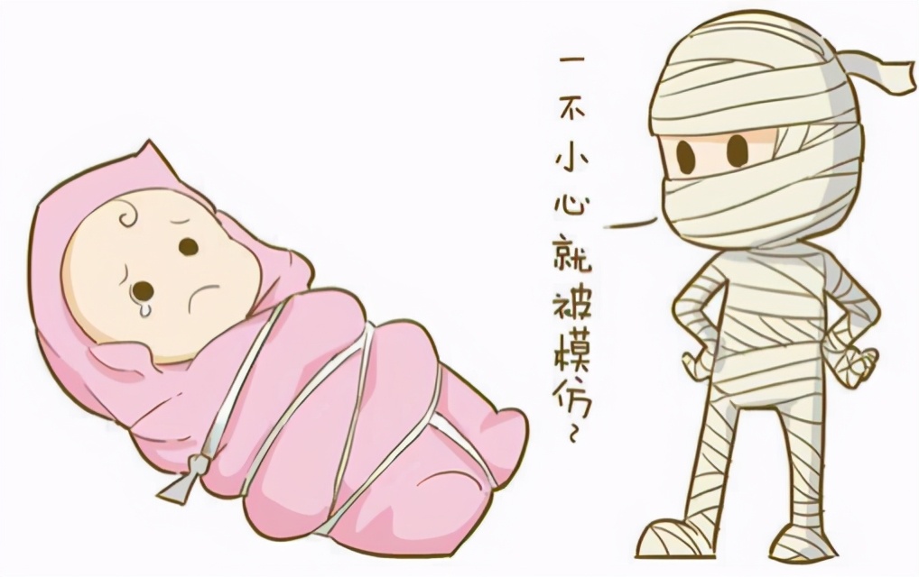 长时间包裹着宝宝的危害,医生用绷带给宝宝搞伤了怎么办