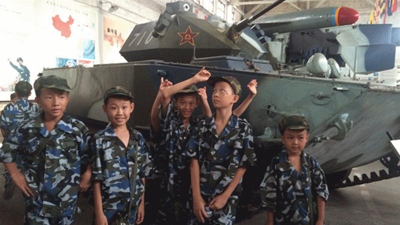 山东省少年军校,小小少年军事夏令营