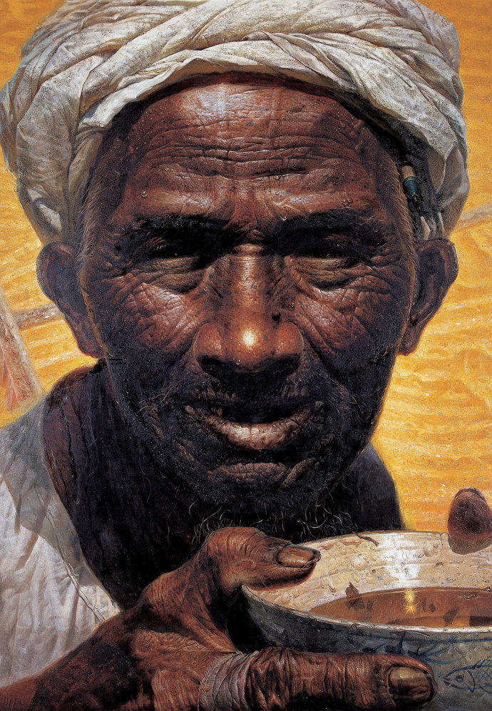 罗中立的春蚕,罗中立三幅春蚕高清图