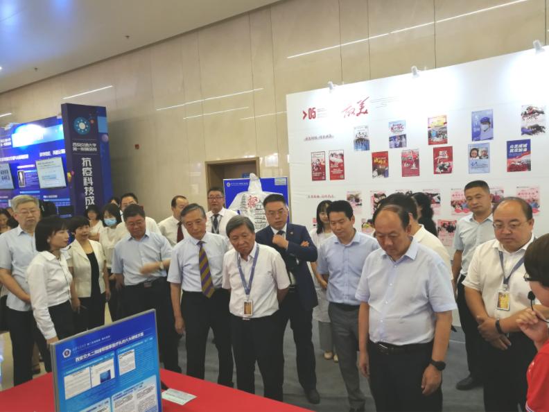 硬核“交二方案”彰显交大力量西安交通大学科技抗疫成果展示与交流会成功举办