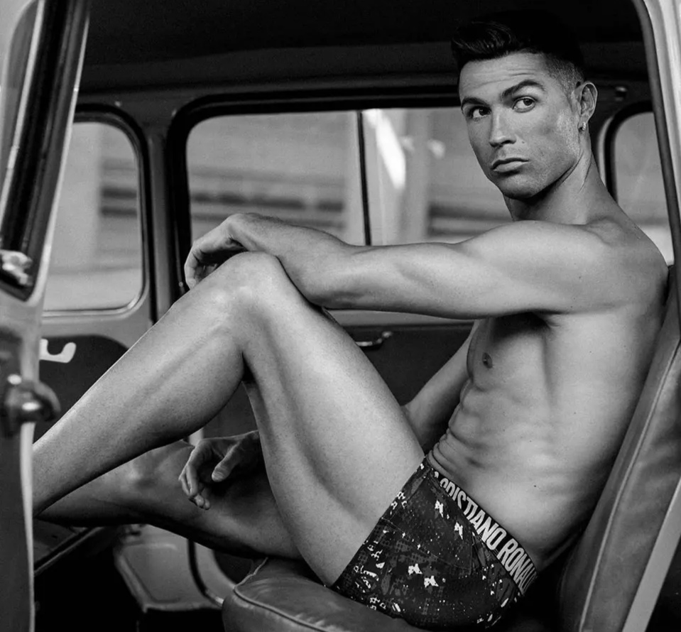 c罗招牌庆祝动作头像,高质量c罗微信头像