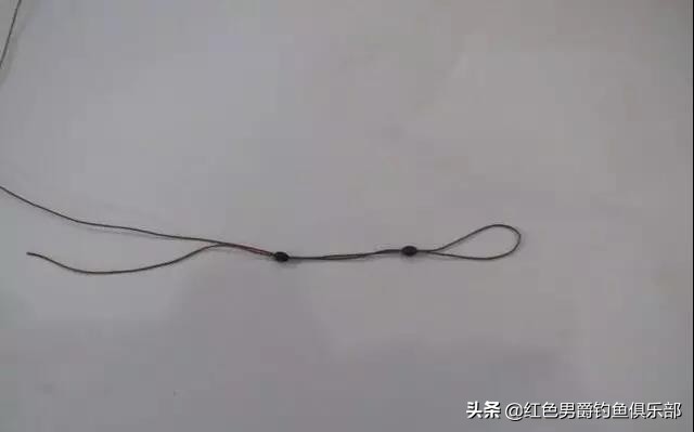 钓鱼时主线子线怎样搭配才合适,钓鱼线子线与八字环的连接方法