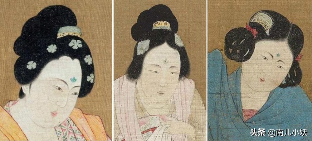 三国时期的发髻,中日韩三国古代发型