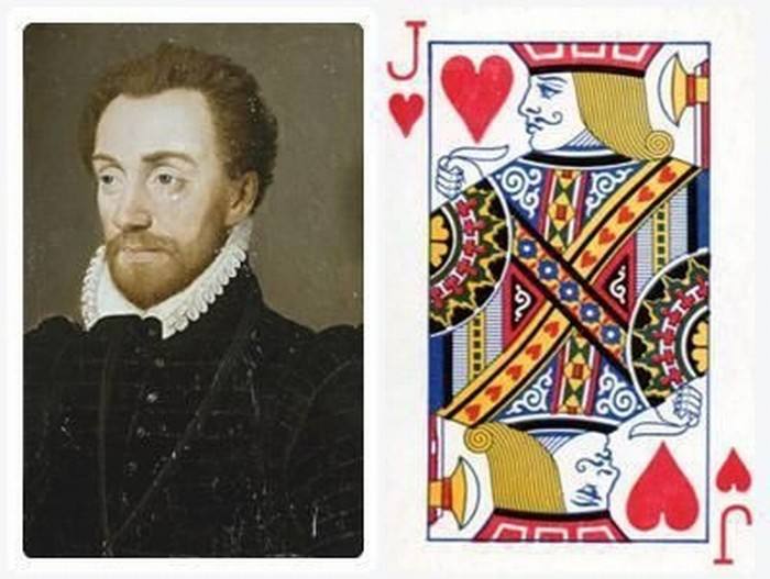 你知道扑克牌里这些真实的人物吗,扑克牌上的100个历史人物