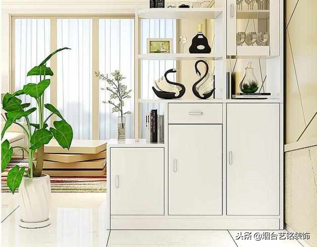 屏风隔断柜客厅2022年新款新中式,客厅餐厅隔断柜需要做吗