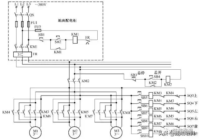 电动机控制电路图实图,常用电动机控制电路图讲解