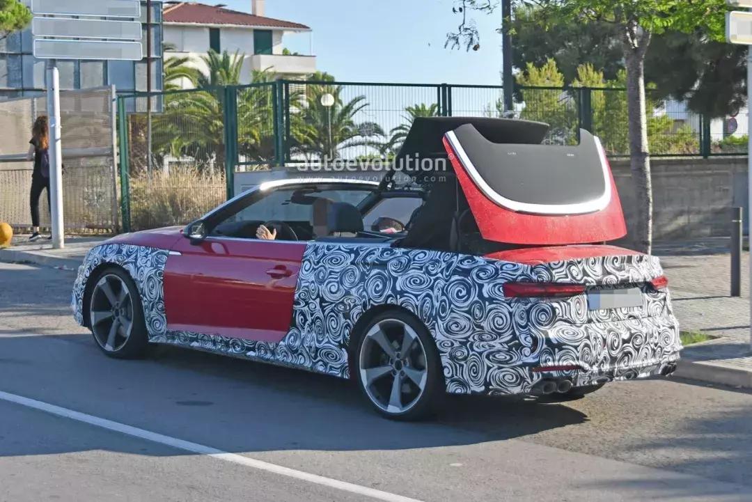 奥迪s5敞篷版多少钱,运动感很强新款奥迪s5敞篷版实车