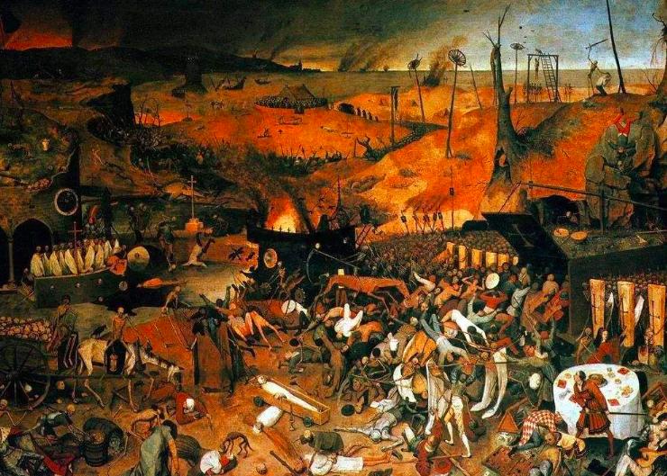 黑死病期间民众对于教会的态度,黑死病杀死了多少人