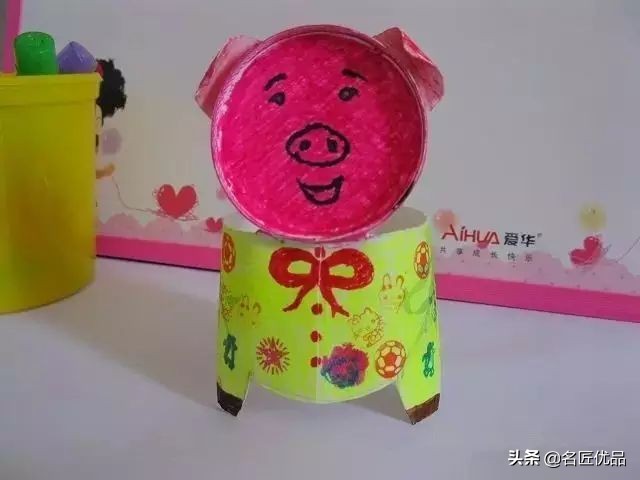 用两个纸杯手工制作纸杯娃娃,纸杯手工制作大全幼儿园手工