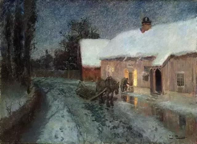 100张油画风景欣赏每一张都是顶配,100张风景油画初学者临摹