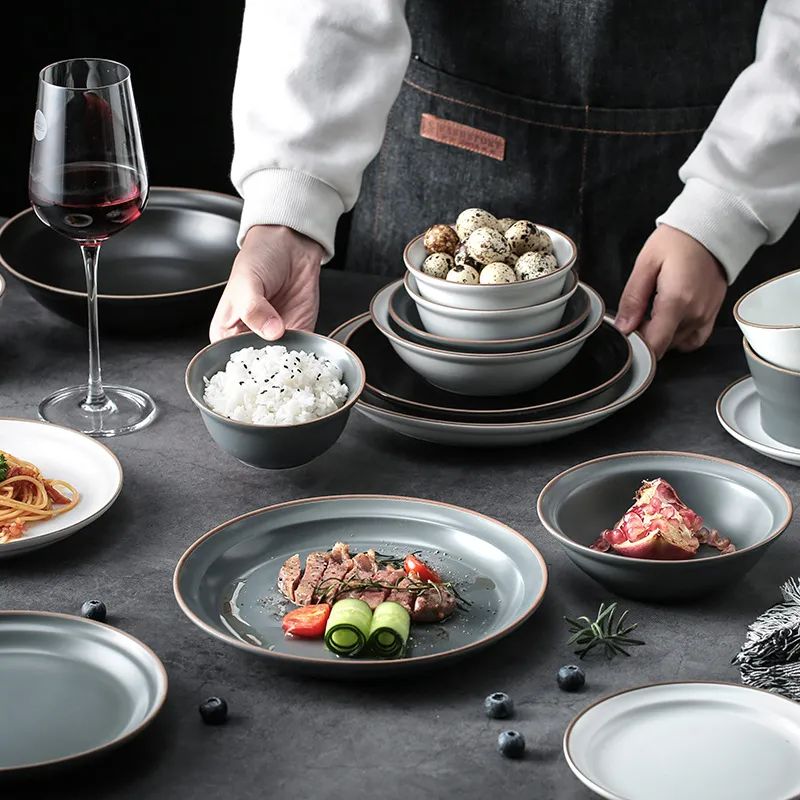 餐具轻奢高级感店铺,复古餐具店铺推荐