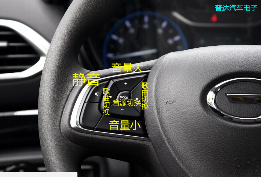 广汽传祺gs4的胎压监测按键是哪个,广汽传祺车gs4内按键功能介绍