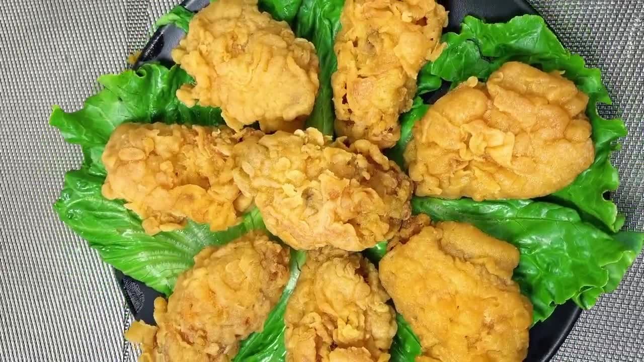 肯德基炸鸡翅,做法简单香辣酥脆,学会后再也不麻烦外卖小哥