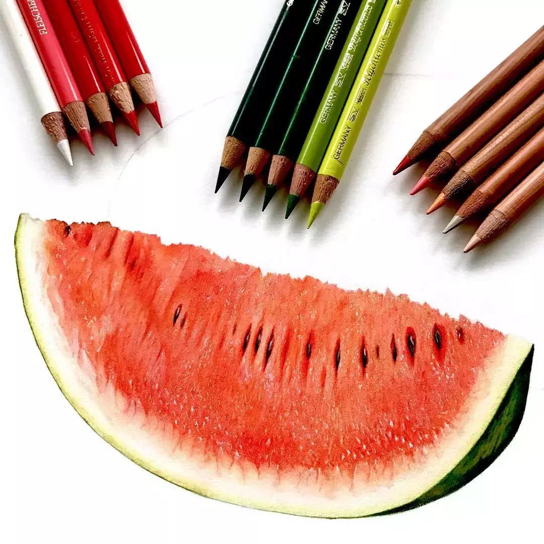 彩铅如何画得非常细腻,彩铅画的很好看零基础