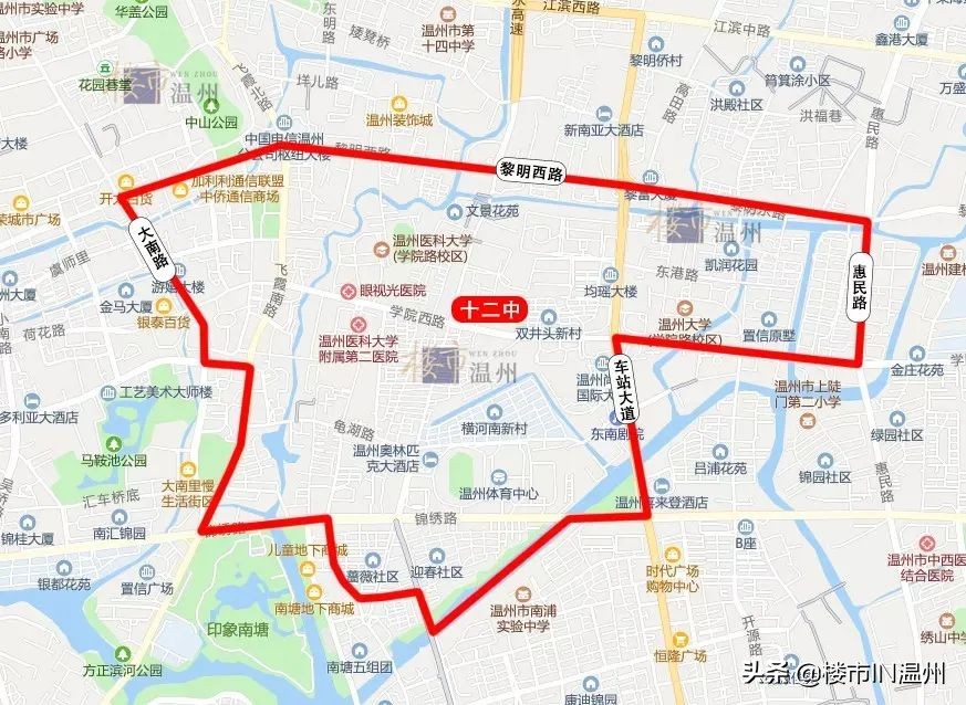 温州十二中学区二手房,温州夹缝学区房卖出天价