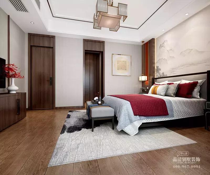 常州别墅装修｜东方深沉韵味，幽幽新中式风