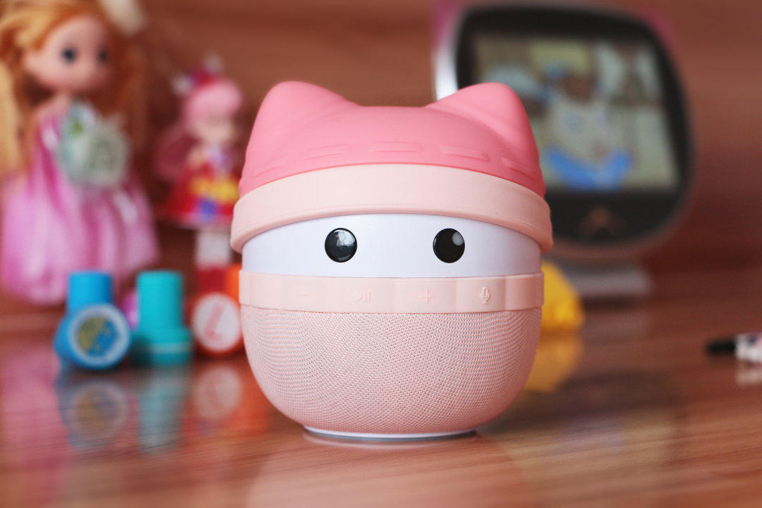 让孩子从小就听好声音，阿希莫双子猫儿童智能音箱