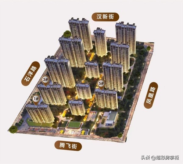 蔡甸区十大优质楼盘,蔡甸前十名楼盘排名