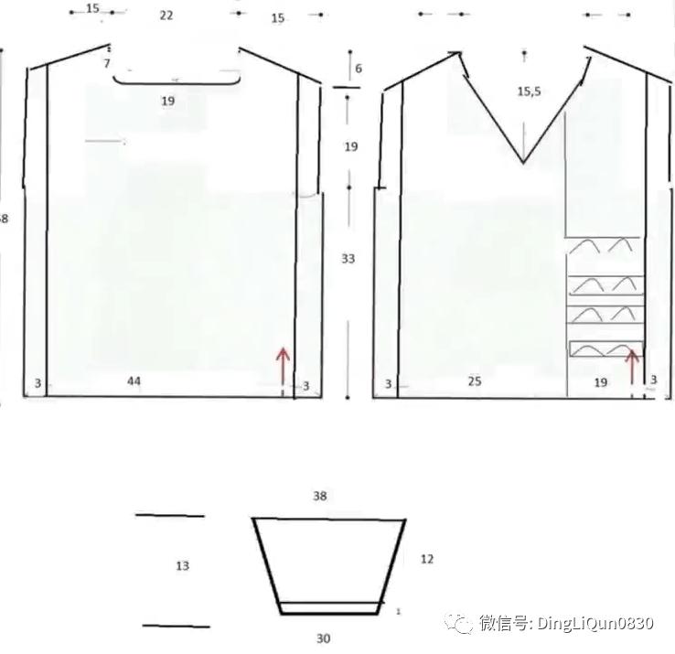 中老年人女冬季针织衫教程,针织中老年女装新款