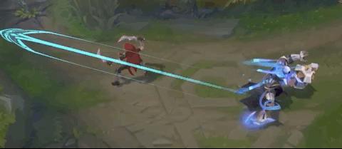 lol手游锤石未来战士皮肤技能特效,lol未来战士锤石