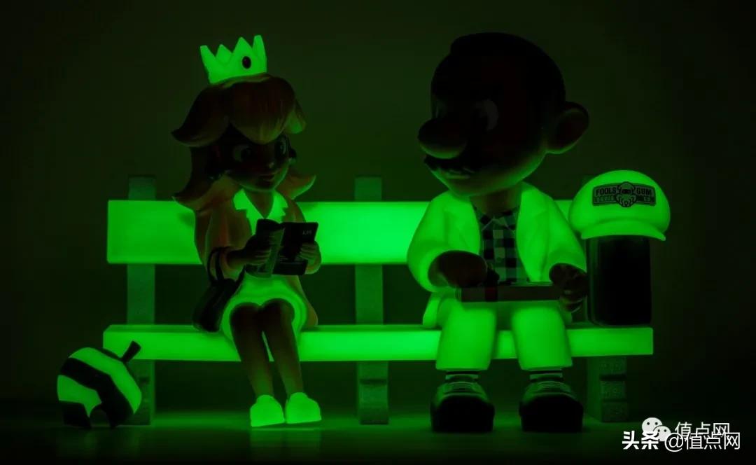 马里奥q版的公仔,figure公仔