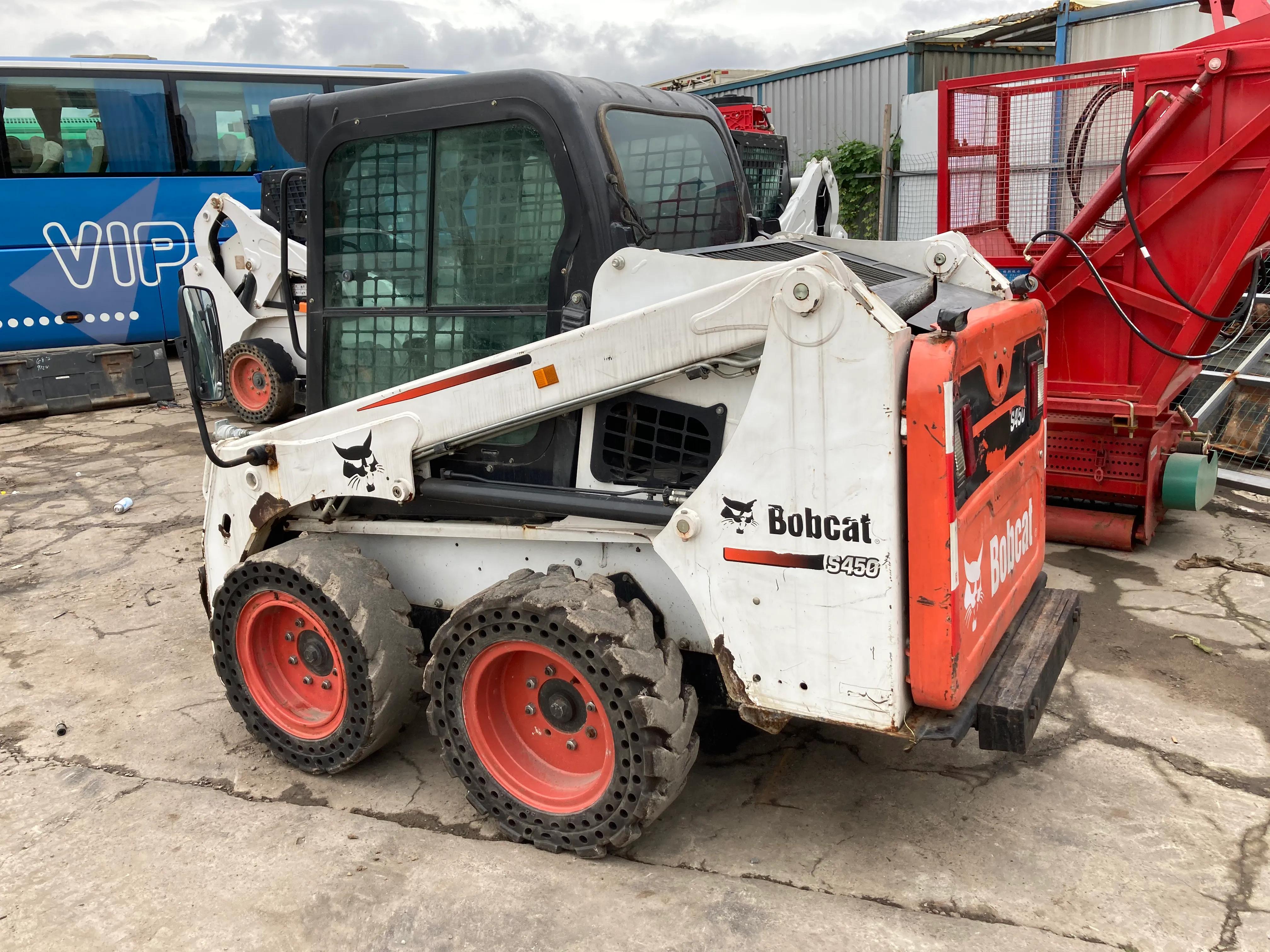 山猫滑移装载机操作教程,滑移装载机大小型号