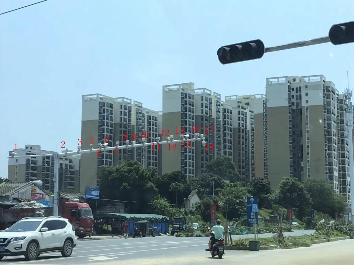 回趟合浦上百个摄像头拍下了我的微笑，实现了“明星梦”