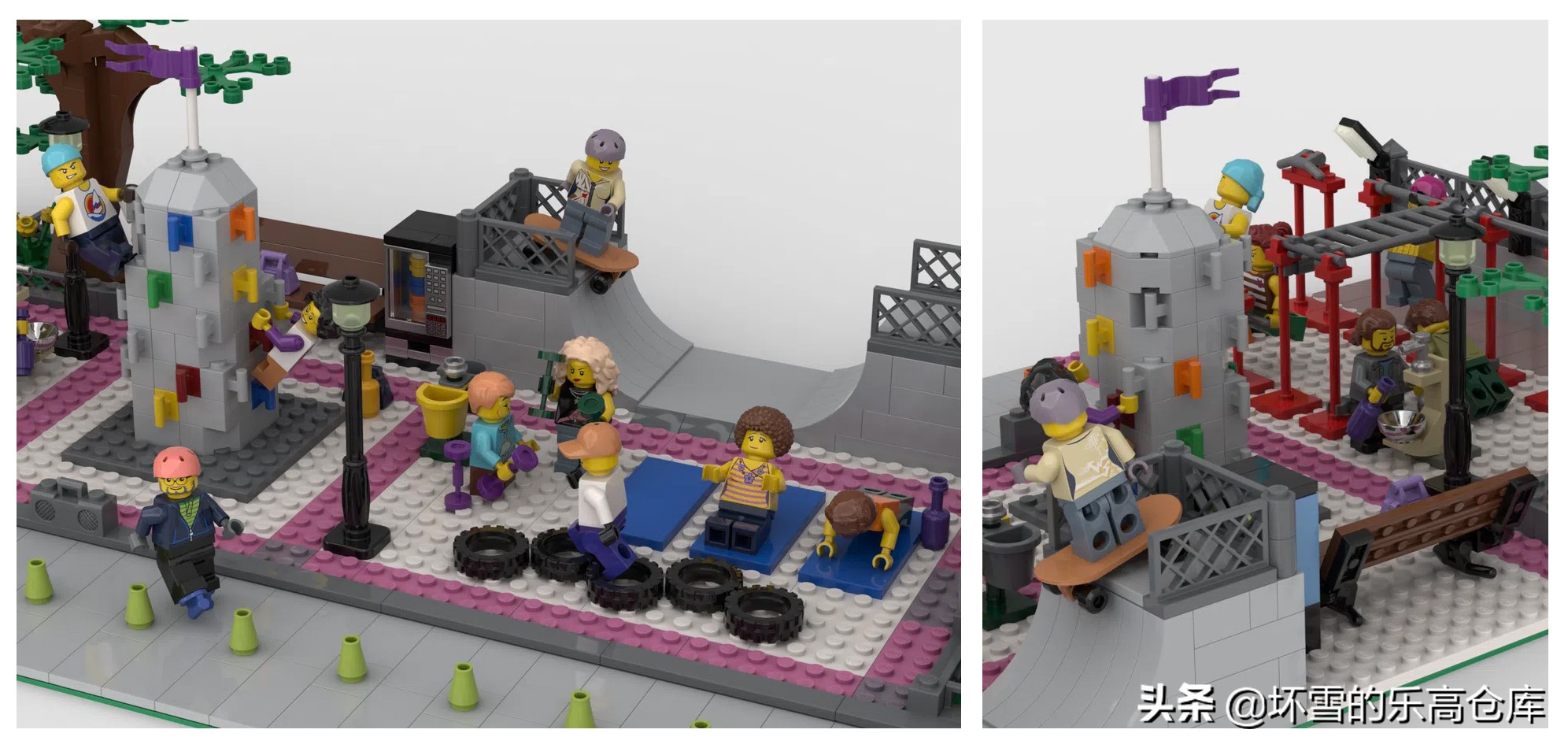 乐高有趣生活小视频,乐高创意大全