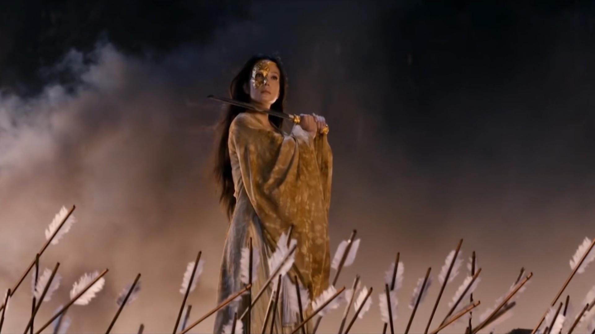 画皮2周迅第二次给公主换皮,赵薇周迅画皮水中换皮花絮