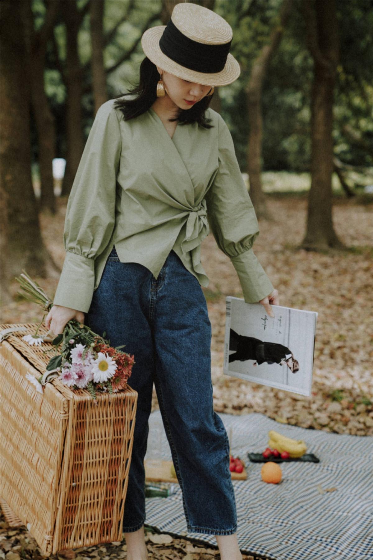 抹茶奶绿搭配什么颜色好看,抹茶绿两段色一步到位