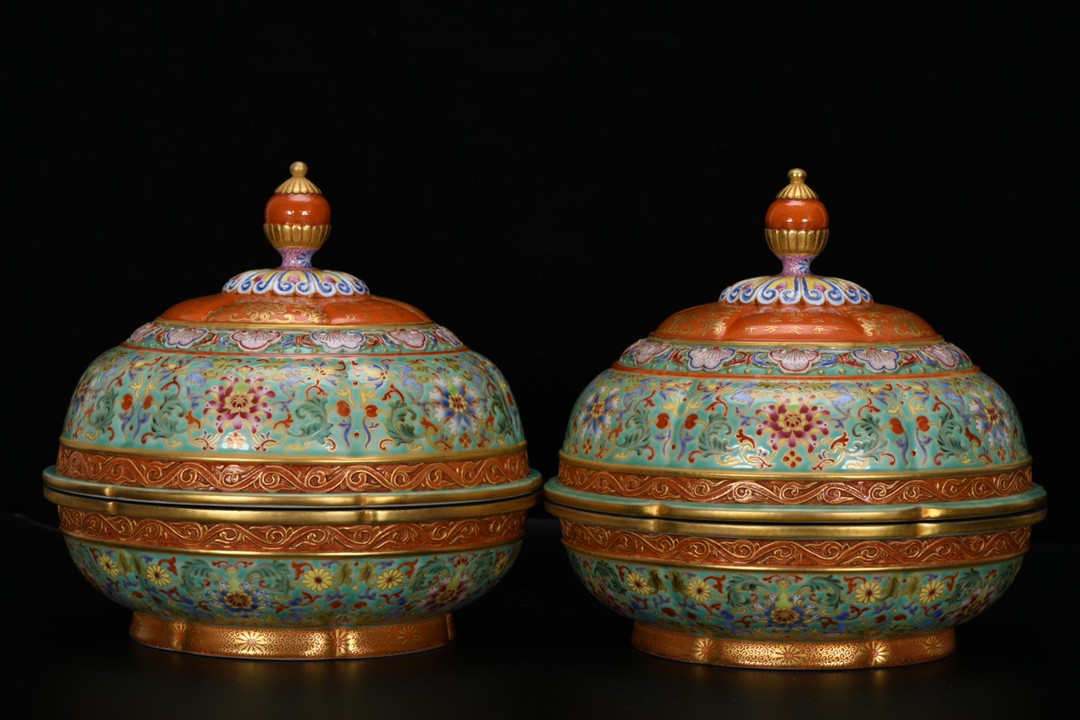 清代官窑珐琅彩将军罐,清代官窑珐琅彩鉴定方法