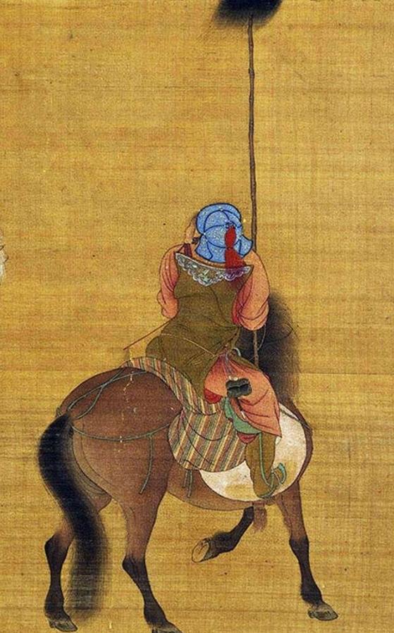 除了猎犬还有猎鹰、猎豹，从《元世祖出猎图》看蒙古的狩猎文化