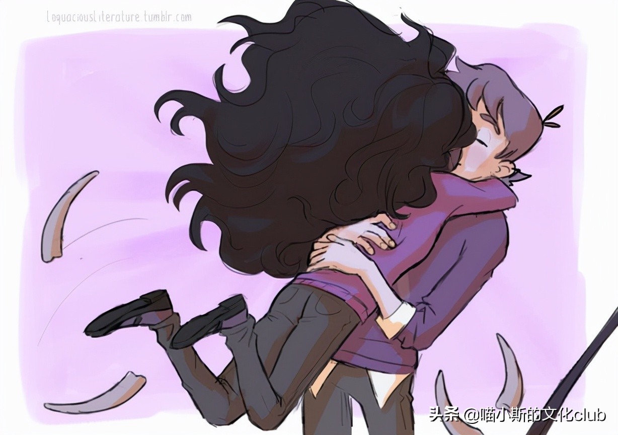 哈利波特罗恩抛弃赫敏的时候,罗恩赫敏的初吻