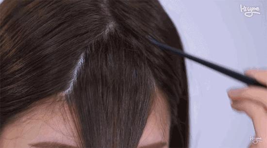 刘海怎么剪下去,刘海如何剪得快