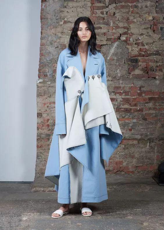 解构与重组设计图片,拼贴服装设计灵感