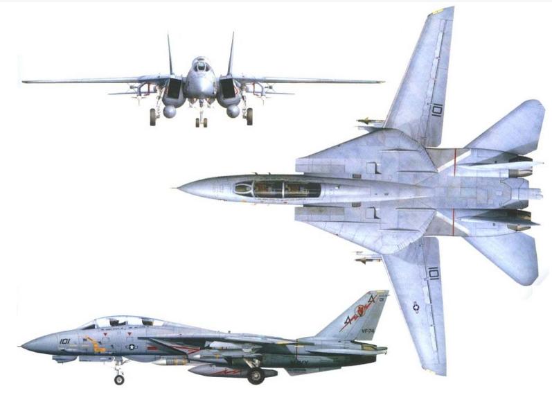 f-4重型舰载战斗机,f-14战斗机模型会飞的
