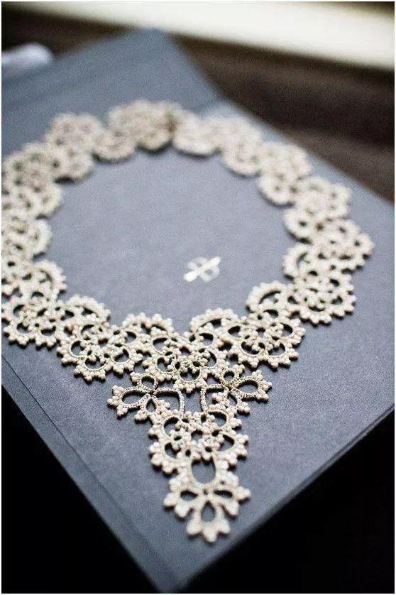 全银饰手工编织手链教程,银线编项链教程