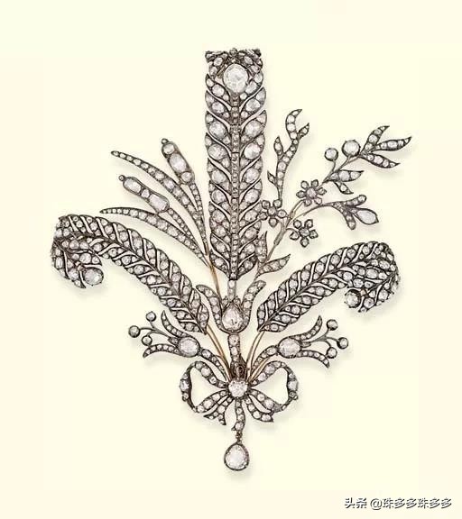 英国王室叶子胸针,威尔士胸针