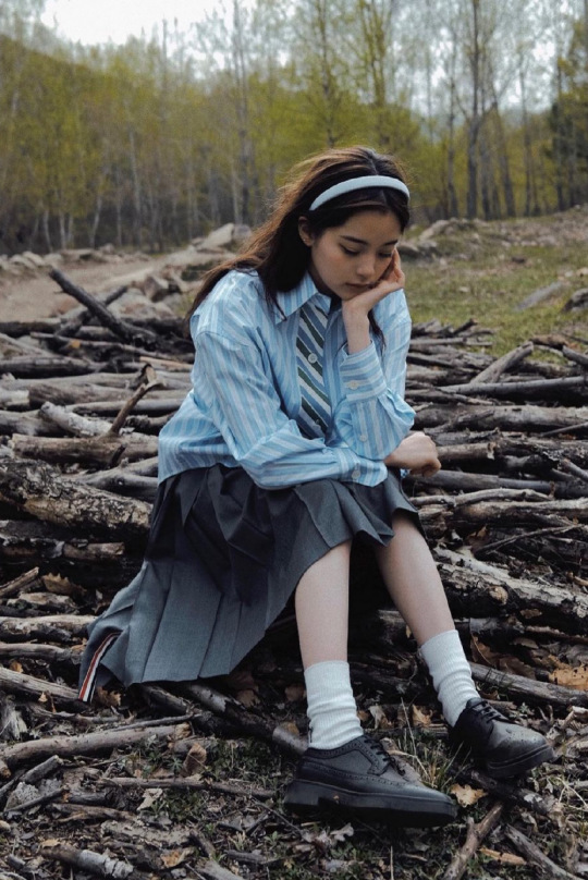 欧阳娜娜的清爽穿搭,欧阳娜娜夏日穿搭美图