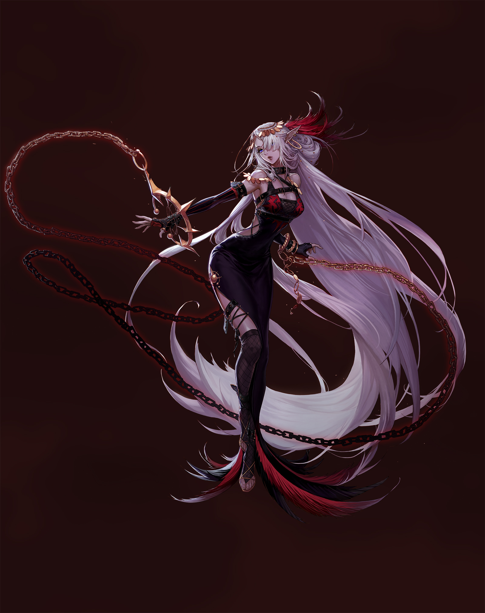 DNF最新再战魔界角色原画整合！超精细分辨率，最高达1600×2021