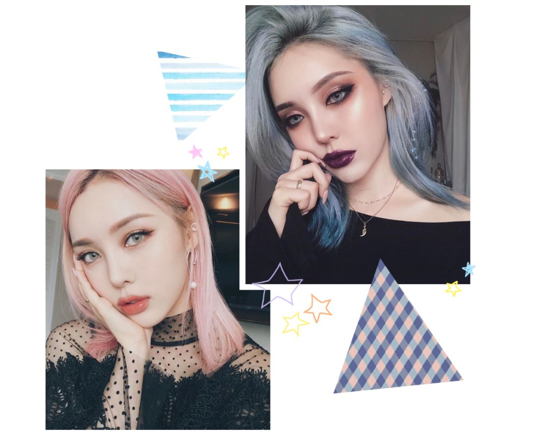 单色染发系列推荐,比较俏皮的染发推荐