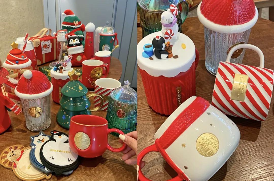 星巴克圣诞杯子,星巴克杯子圣诞