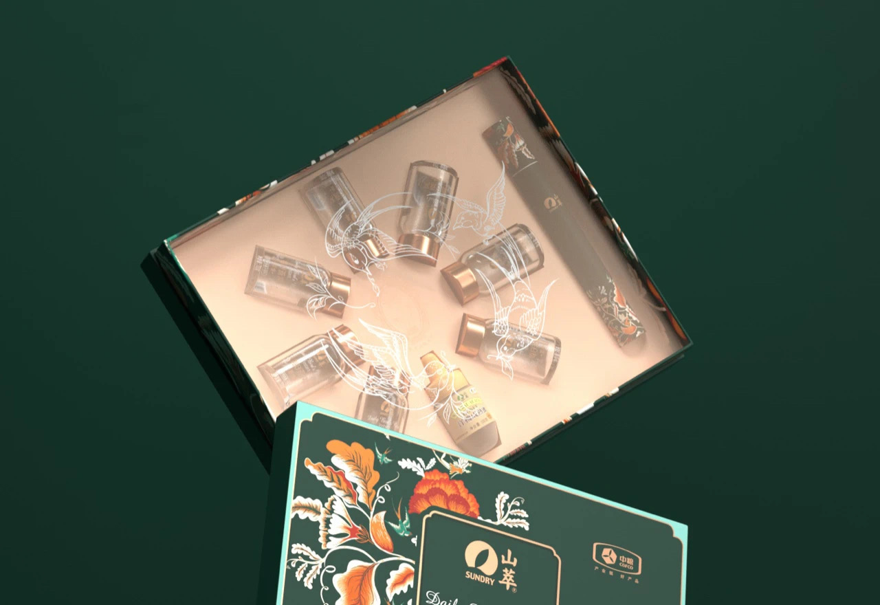 山萃燕窝官方旗舰店,燕窝包装设计作品鉴赏