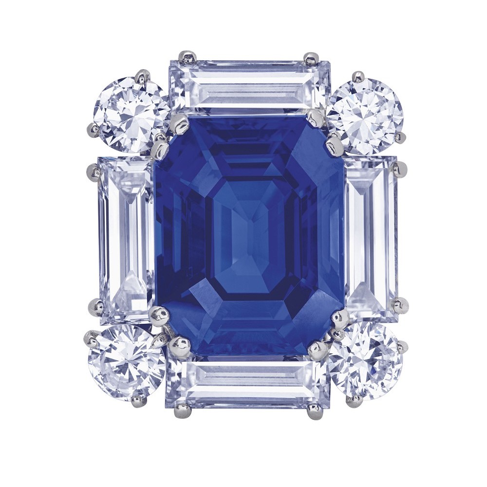 Christie’s日内瓦珠宝秋拍：7.03ct蓝钻，Cartier装饰艺术发带