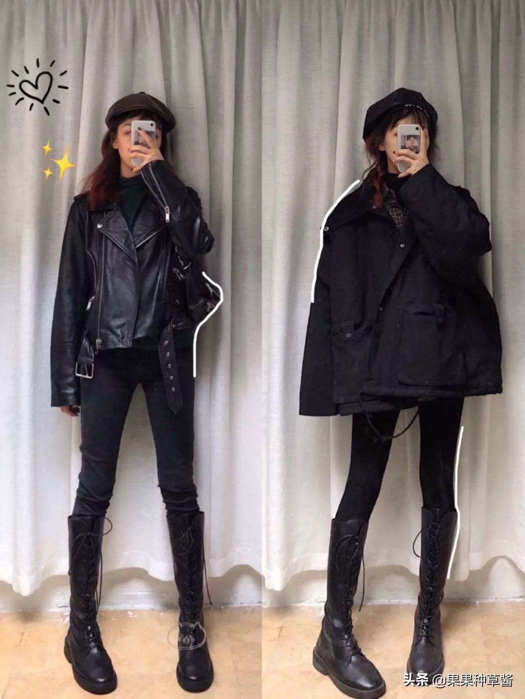 杨幂黑色字母袜王牌对王牌,杨幂格子衫高筒靴秀逆天长腿