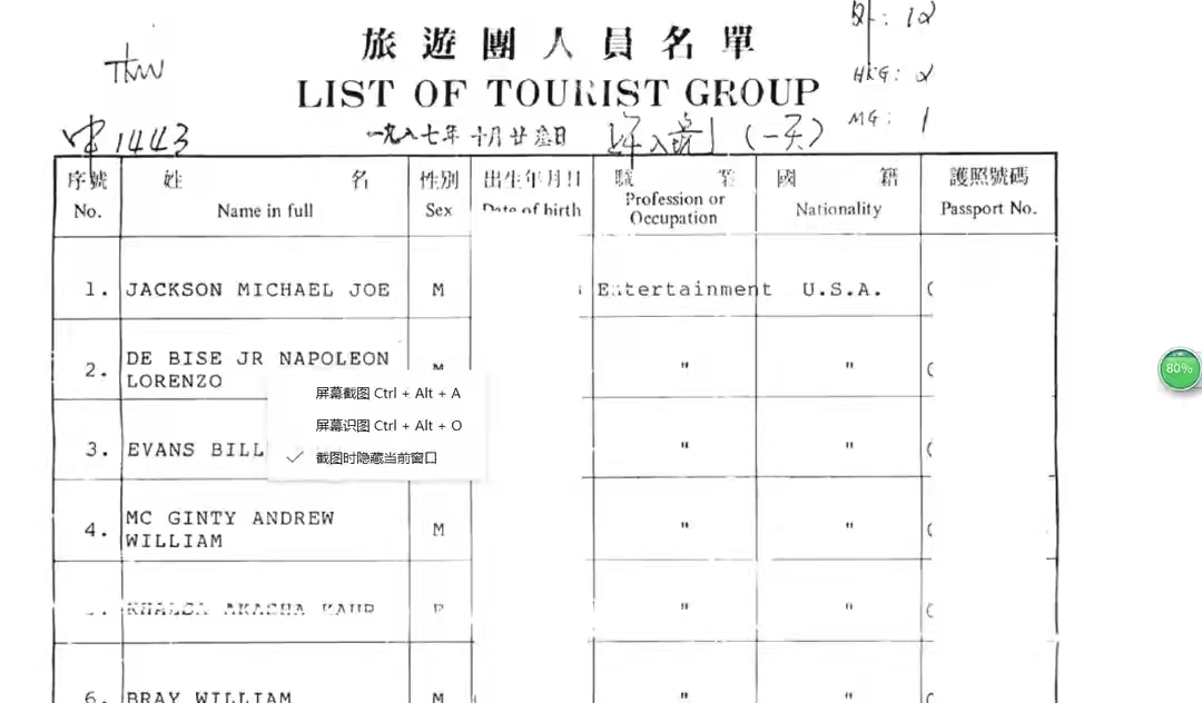 中山迈克尔杰克逊,迈克尔杰克逊跟中山老太太合影
