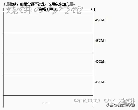 做了件大人的纱裙，好仙的感觉