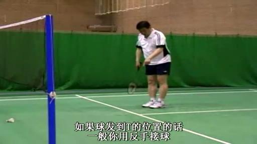 羽毛球双打接发球规则及图片视频,羽毛球双打接发球秘诀图解教学